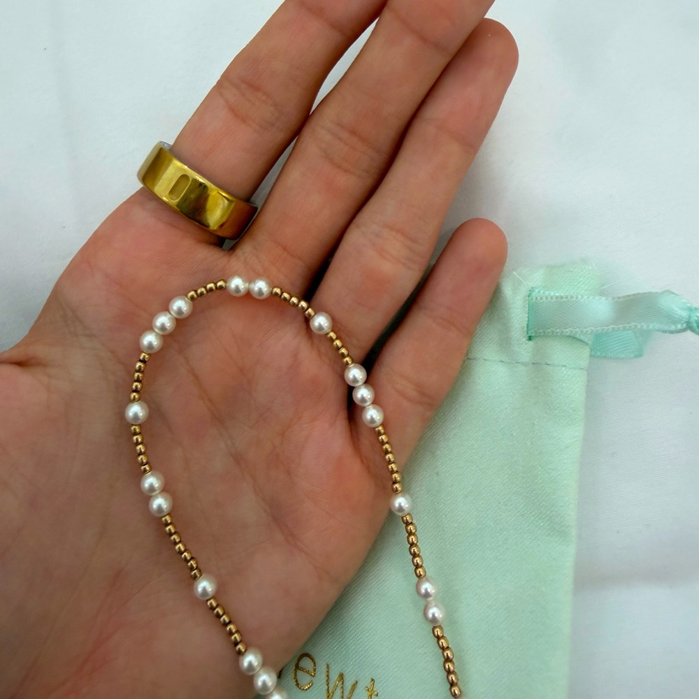 Enewton choker beaded - hope unwritten pearl 4mm 17” - Picture 3 of 5